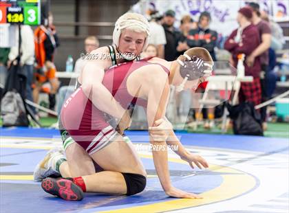 Thumbnail 3 in NIAA 3A State Wrestling Semi-Finals photogallery.