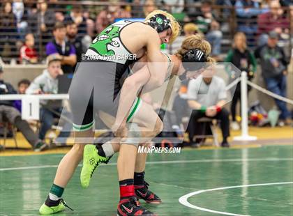 Thumbnail 2 in NIAA 3A State Wrestling Semi-Finals photogallery.