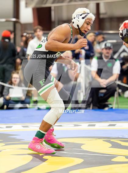 Thumbnail 3 in NIAA 3A State Wrestling Semi-Finals photogallery.