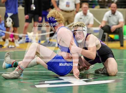 Thumbnail 1 in NIAA 3A State Wrestling Semi-Finals photogallery.