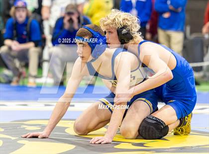 Thumbnail 1 in NIAA 3A State Wrestling Semi-Finals photogallery.