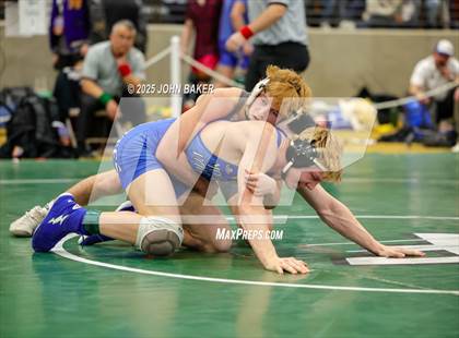 Thumbnail 3 in NIAA 3A State Wrestling Semi-Finals photogallery.