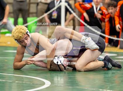 Thumbnail 1 in NIAA 3A State Wrestling Semi-Finals photogallery.