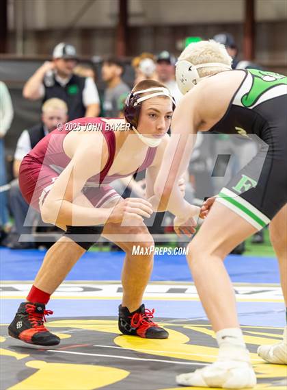 Thumbnail 1 in NIAA 3A State Wrestling Semi-Finals photogallery.