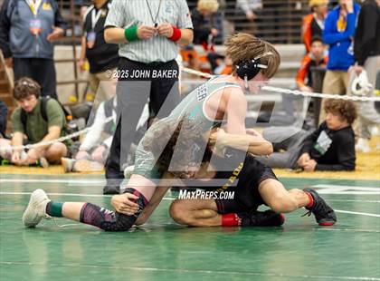 Thumbnail 1 in NIAA 3A State Wrestling Semi-Finals photogallery.