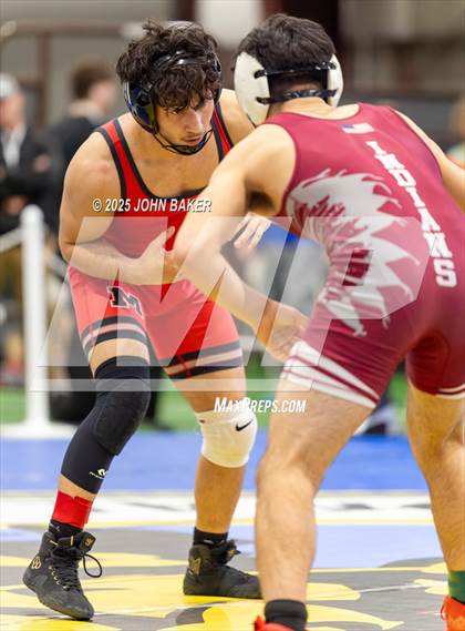 Thumbnail 2 in NIAA 3A State Wrestling Semi-Finals photogallery.