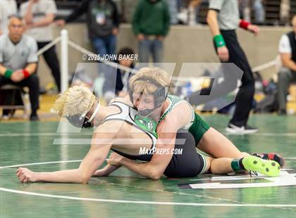 Thumbnail 3 in NIAA 3A State Wrestling Semi-Finals photogallery.