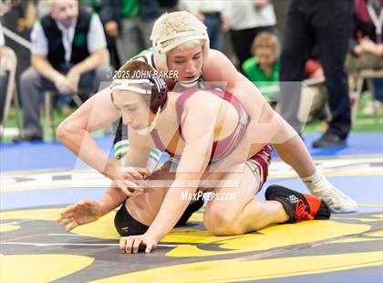 Thumbnail 2 in NIAA 3A State Wrestling Semi-Finals photogallery.