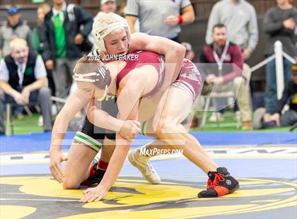 Thumbnail 3 in NIAA 3A State Wrestling Semi-Finals photogallery.