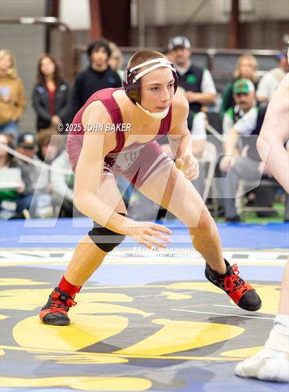 Thumbnail 3 in NIAA 3A State Wrestling Semi-Finals photogallery.