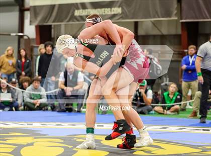 Thumbnail 1 in NIAA 3A State Wrestling Semi-Finals photogallery.