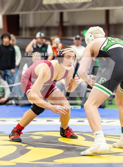 Thumbnail 2 in NIAA 3A State Wrestling Semi-Finals photogallery.