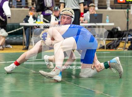 Thumbnail 3 in NIAA 3A State Wrestling Semi-Finals photogallery.