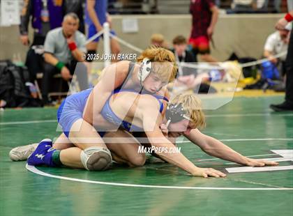 Thumbnail 1 in NIAA 3A State Wrestling Semi-Finals photogallery.