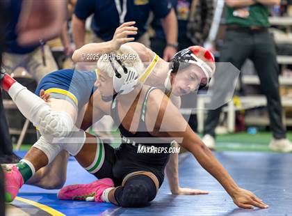 Thumbnail 1 in NIAA 3A State Wrestling Semi-Finals photogallery.