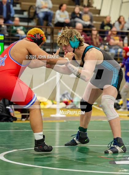 Thumbnail 3 in NIAA 3A State Wrestling Semi-Finals photogallery.