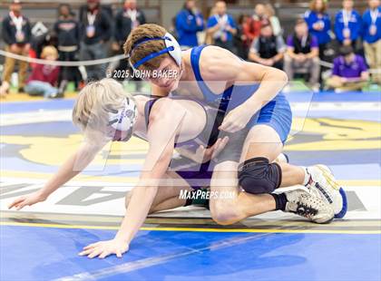 Thumbnail 2 in NIAA 3A State Wrestling Semi-Finals photogallery.
