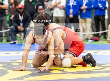 Thumbnail 1 in NIAA 3A State Wrestling Semi-Finals photogallery.
