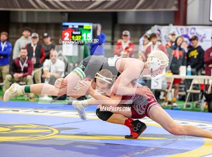 Thumbnail 3 in NIAA 3A State Wrestling Semi-Finals photogallery.