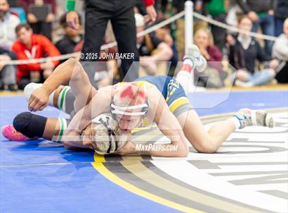 Thumbnail 3 in NIAA 3A State Wrestling Semi-Finals photogallery.