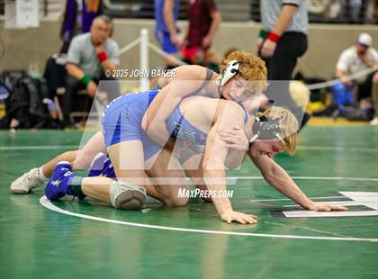 Thumbnail 2 in NIAA 3A State Wrestling Semi-Finals photogallery.