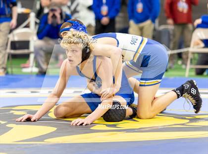 Thumbnail 3 in NIAA 3A State Wrestling Semi-Finals photogallery.