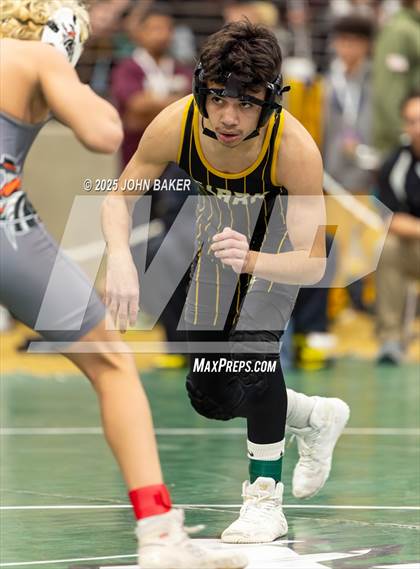 Thumbnail 3 in NIAA 3A State Wrestling Semi-Finals photogallery.