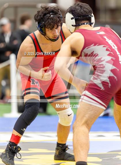 Thumbnail 1 in NIAA 3A State Wrestling Semi-Finals photogallery.