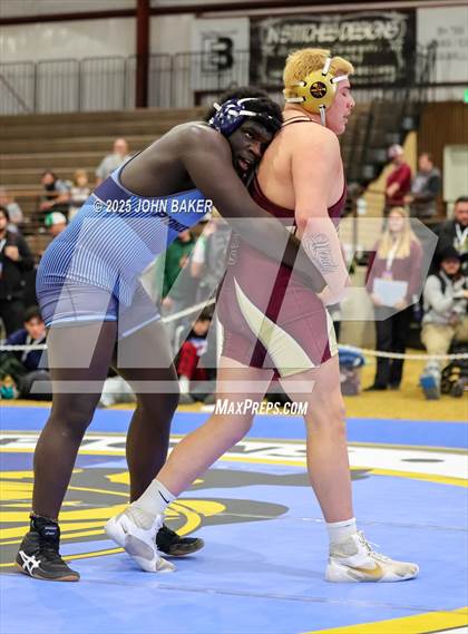 Thumbnail 2 in NIAA 3A State Wrestling Semi-Finals photogallery.