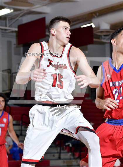 Thumbnail 1 in Buchanan vs. Lincoln (Trojan Christmas Classic) photogallery.
