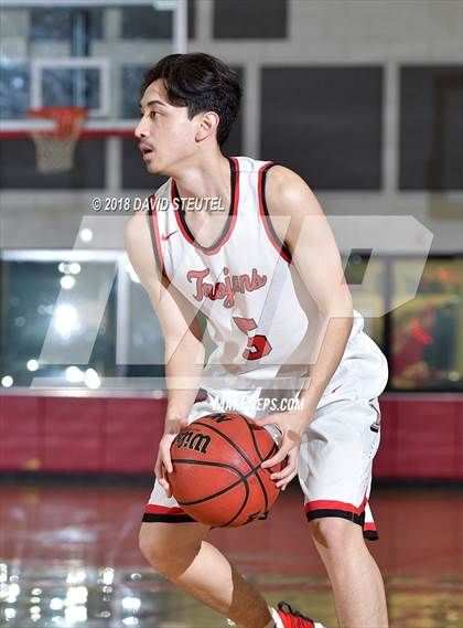 Thumbnail 1 in Buchanan vs. Lincoln (Trojan Christmas Classic) photogallery.