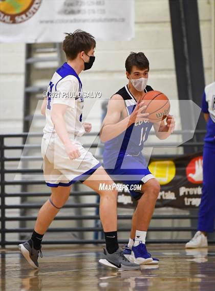 Thumbnail 1 in Englewood vs. Resurrection Christian (CHSAA 3A Sweet 16) photogallery.