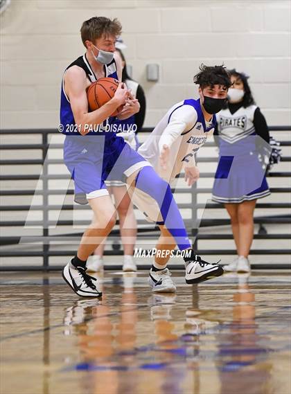 Thumbnail 1 in Englewood vs. Resurrection Christian (CHSAA 3A Sweet 16) photogallery.
