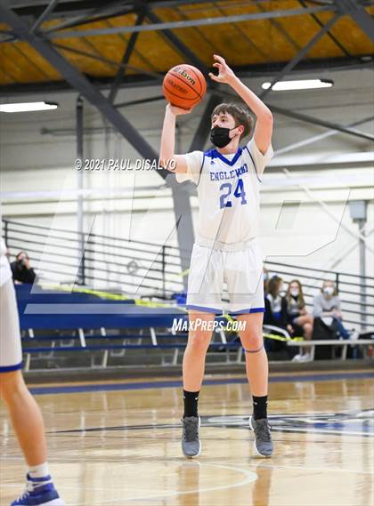 Thumbnail 2 in Englewood vs. Resurrection Christian (CHSAA 3A Sweet 16) photogallery.