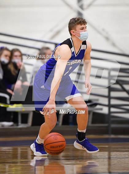 Thumbnail 1 in Englewood vs. Resurrection Christian (CHSAA 3A Sweet 16) photogallery.