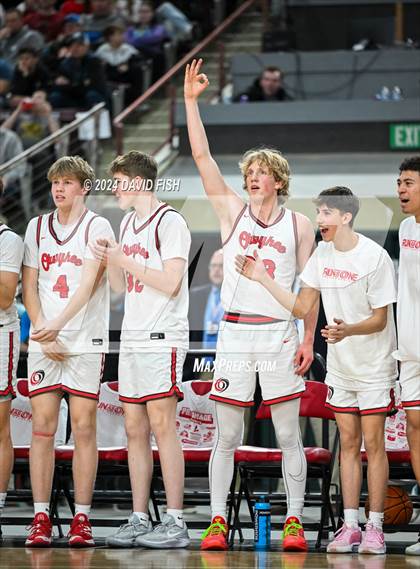 Thumbnail 2 in Owyhee vs. Timberline (IHSAA 5A Final) photogallery.