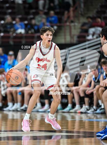 Thumbnail 1 in Owyhee vs. Timberline (IHSAA 5A Final) photogallery.