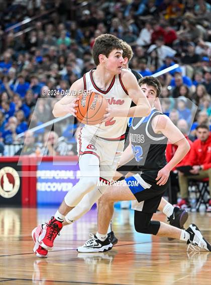 Thumbnail 3 in Owyhee vs. Timberline (IHSAA 5A Final) photogallery.