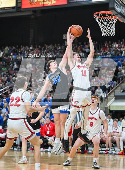 Thumbnail 3 in Owyhee vs. Timberline (IHSAA 5A Final) photogallery.
