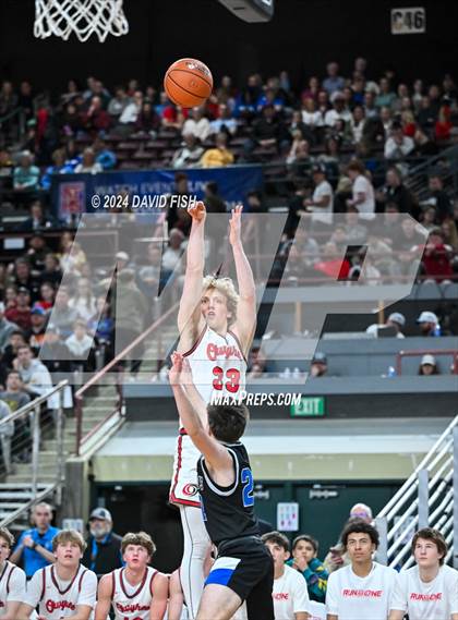 Thumbnail 3 in Owyhee vs. Timberline (IHSAA 5A Final) photogallery.