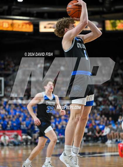 Thumbnail 1 in Owyhee vs. Timberline (IHSAA 5A Final) photogallery.