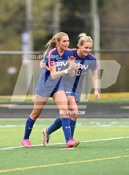 Thumbnail 3 in Canfield vs. Bay (OHSAA D2 Regional Final) photogallery.