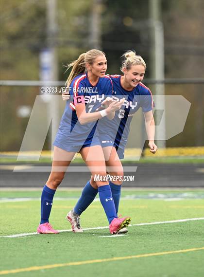 Thumbnail 2 in Canfield vs. Bay (OHSAA D2 Regional Final) photogallery.