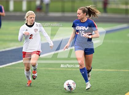 Thumbnail 3 in Canfield vs. Bay (OHSAA D2 Regional Final) photogallery.