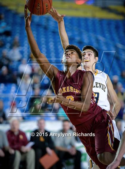 Thumbnail 1 in Lakeside vs. Bellevue (WIAA 3A Playoff) photogallery.