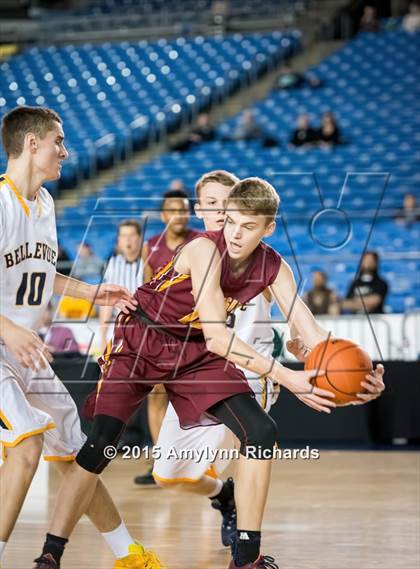 Thumbnail 1 in Lakeside vs. Bellevue (WIAA 3A Playoff) photogallery.