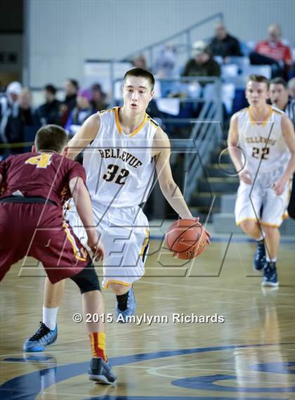 Thumbnail 1 in Lakeside vs. Bellevue (WIAA 3A Playoff) photogallery.