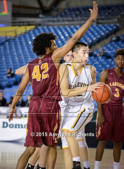 Thumbnail 2 in Lakeside vs. Bellevue (WIAA 3A Playoff) photogallery.