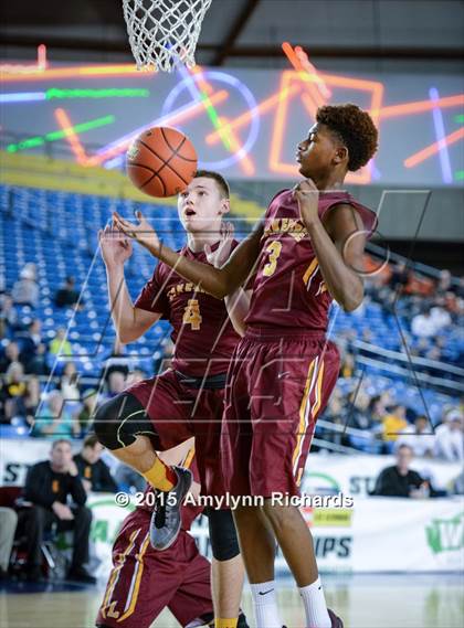 Thumbnail 3 in Lakeside vs. Bellevue (WIAA 3A Playoff) photogallery.