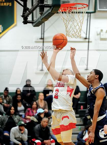 Thumbnail 1 in Center Moriches vs. South Bronx Prep (Gotham Hoops Showcase) photogallery.